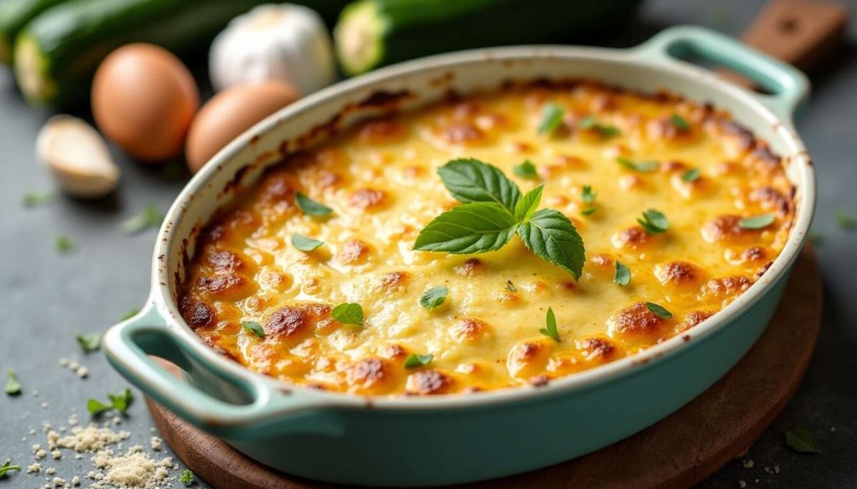 Un gratin de courgettes irrésistible pour vos repas en famille