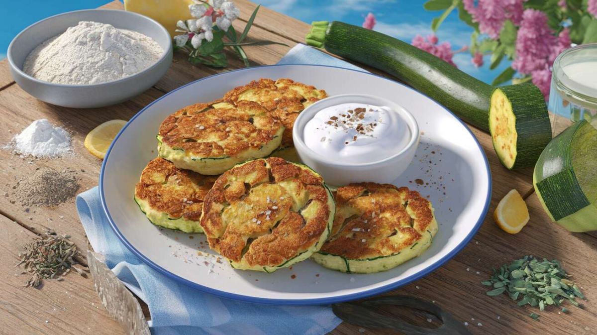 Des beignets de courgettes à la grecque pour un été savoureux