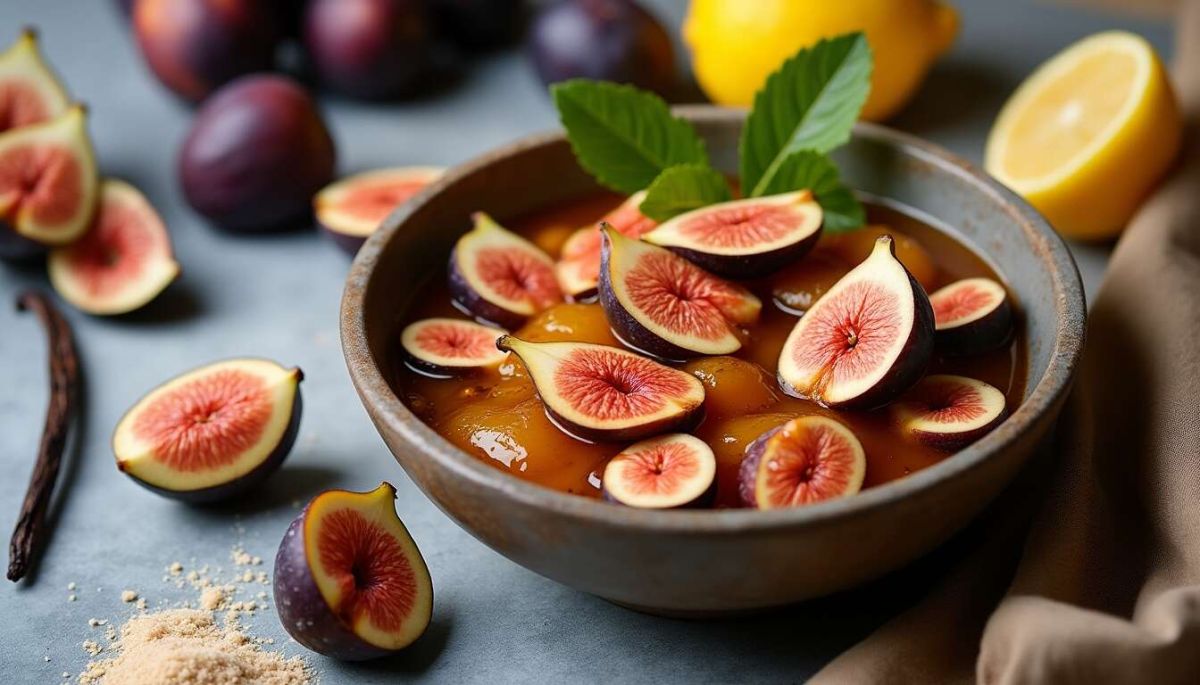 La délicieuse compote de figues fraîches à préparer vous-même