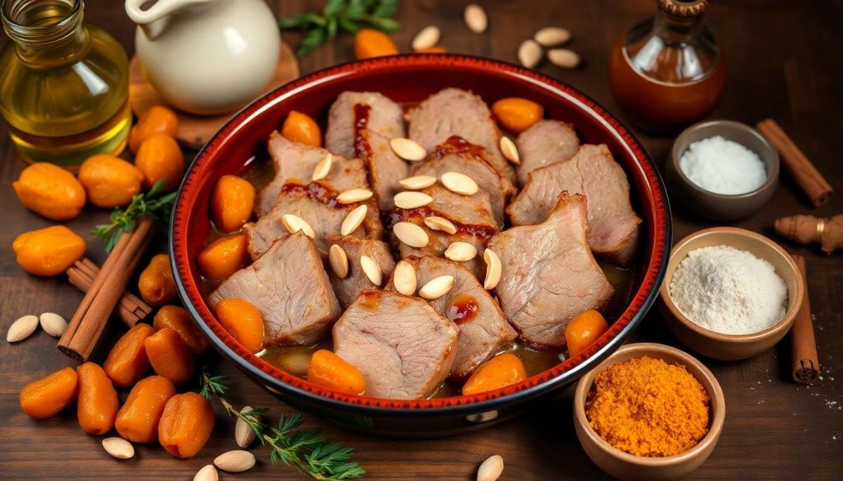 Un voyage gustatif avec le tajine d’agneau aux abricots