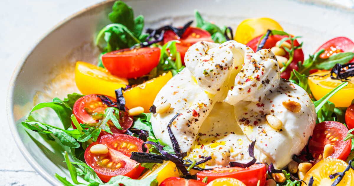 La salade soleil au nectar et burrata : un délice frais pour l'été