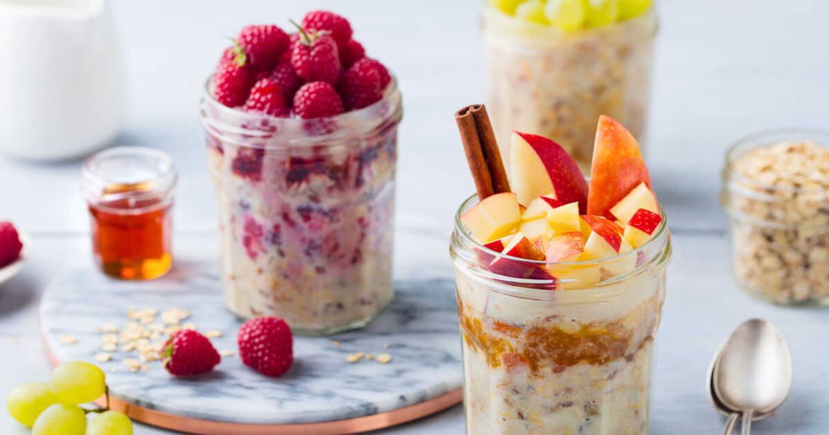 Des idées réconfortantes pour des overnight oats savoureux à préparer la veille