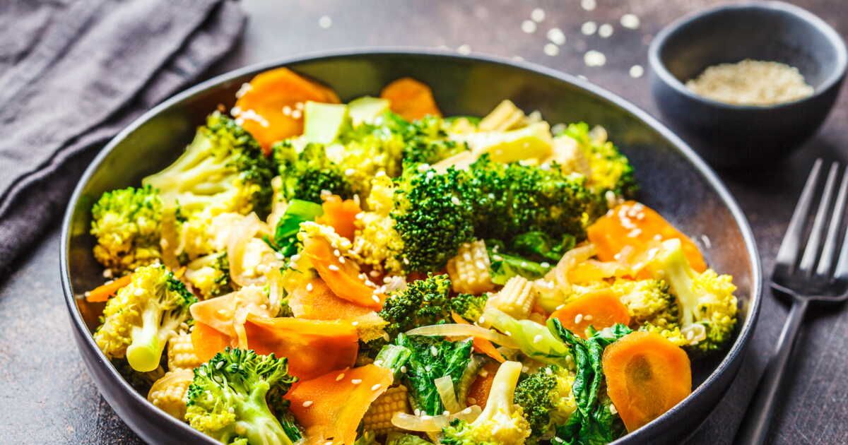 Un wok savoureux aux légumes de Cyril Lignac