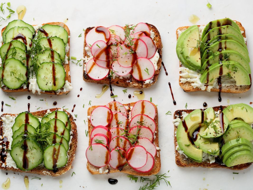 6 idées de tartines saines à réaliser avec du pain