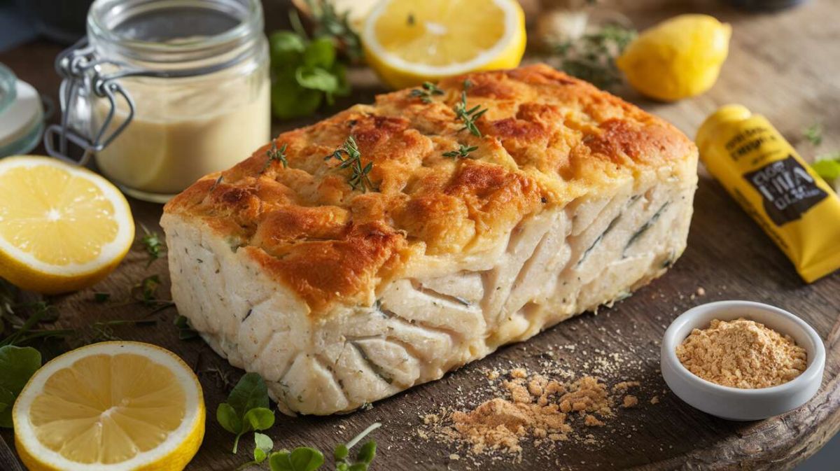 Pain de poisson blanc : la recette facile avec sauce citron légère
