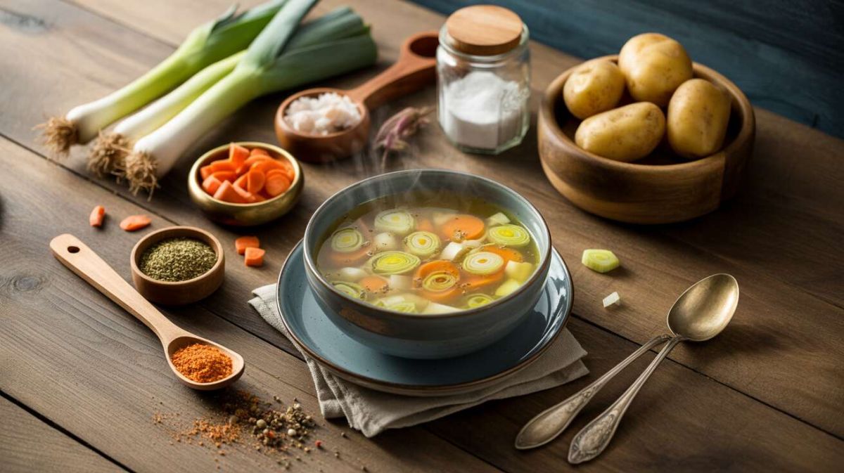 Recette de soupe poireau, carotte et pomme de terre