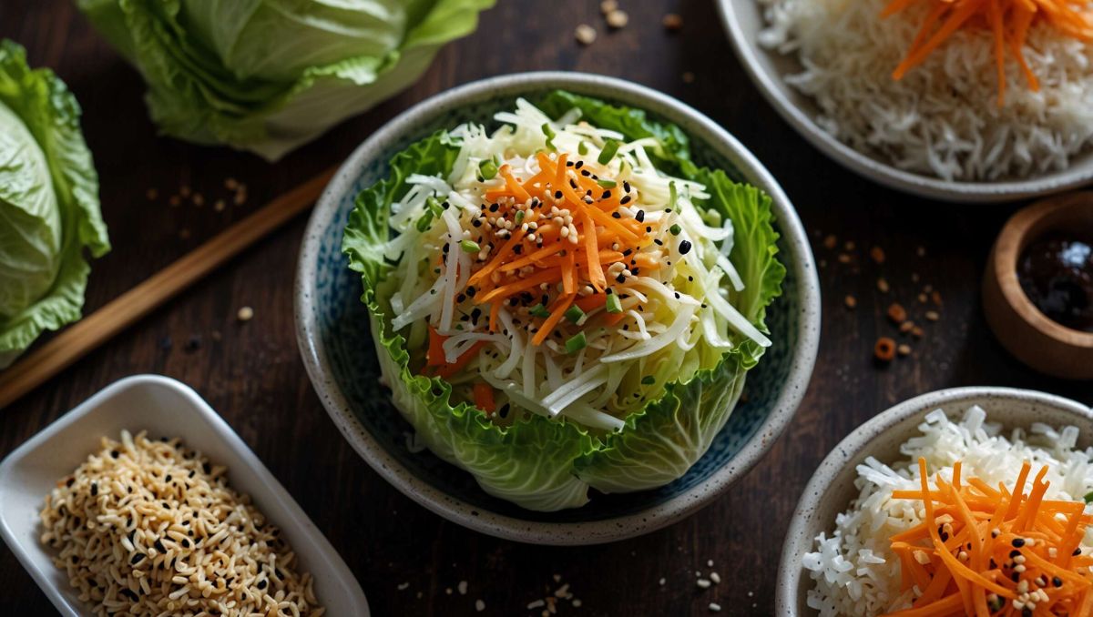 Découvrez la fraîcheur de la salade de choux japonaise