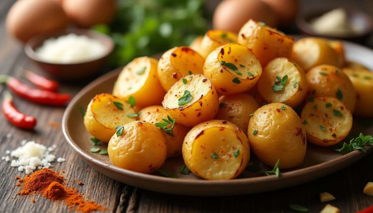 Découvrez la recette incontournable des pommes de terre rôties au four