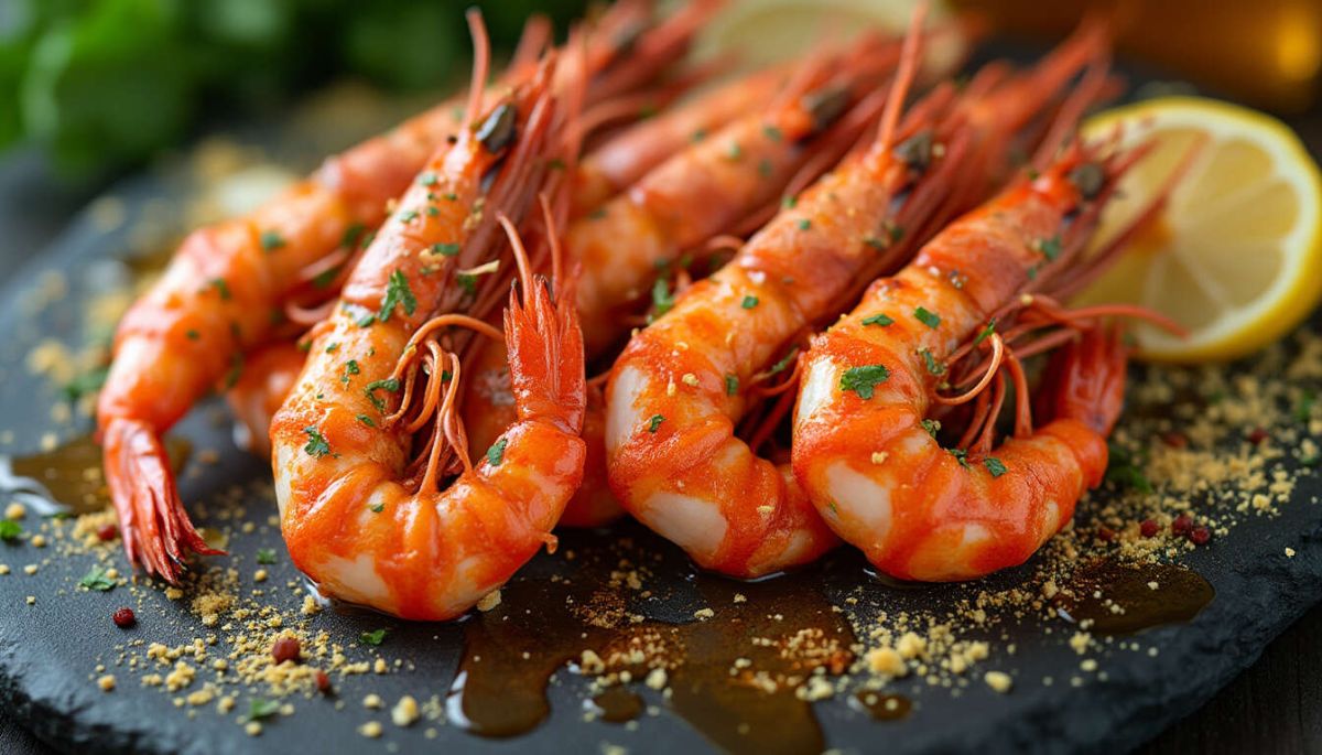 Savourez des gambas grillées au beurre : un délice à la maison